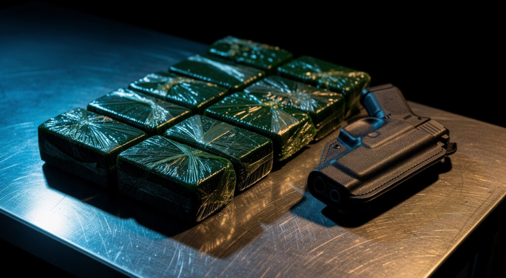 Dreux : 405 kg de cannabis et des armes saisis, un réseau international démantelé