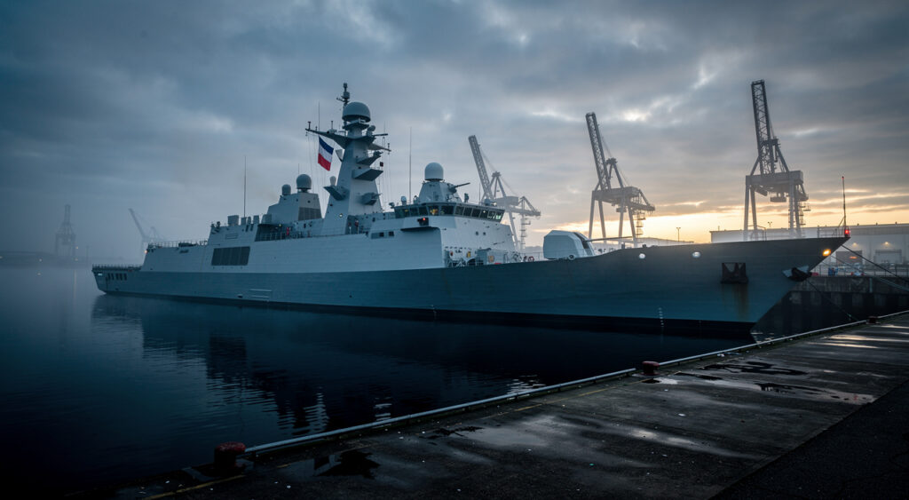 Dunkerque clôture les 400 ans de la Marine nationale avec la frégate Amiral Ronarc&rsquo;h