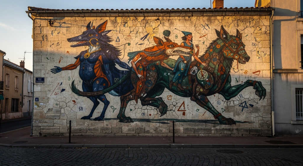 Épinal : les créatures de Babayaga Pepperland envahissent les murs pour les Imaginales 2026