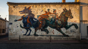 Épinal : les créatures de Babayaga Pepperland envahissent les murs pour les Imaginales 2026