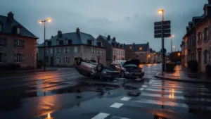 Épinal : nouvel accident au carrefour hollandais, le maire Benoît Jourdain veut le supprimer