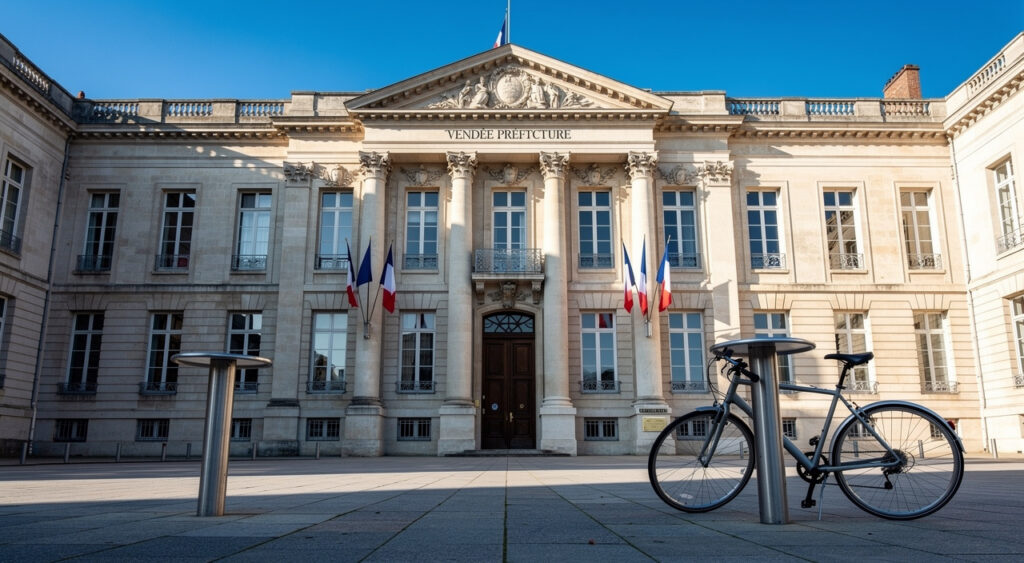 Estelle Balit en Vendée : signature de charte et actions vélo-éco-conduite à La Roche-sur-Yon