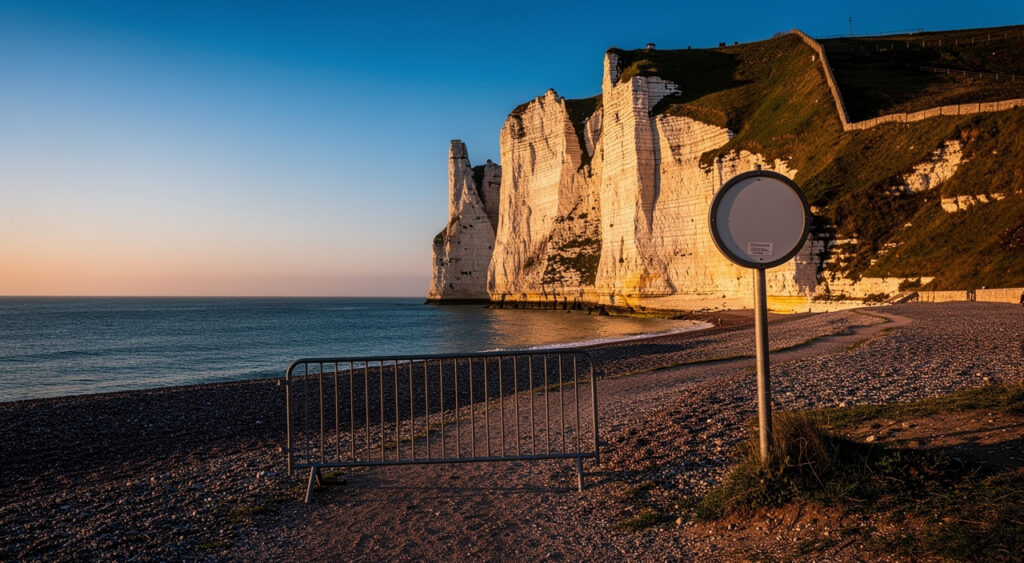 Étretat : le littoral interdit d&rsquo;accès les 4 et 5 juin pour un tournage TF1