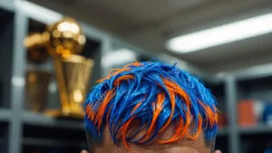 Evan Fournier se teint les cheveux après le titre en Euroligue avec l&rsquo;Olympiakos