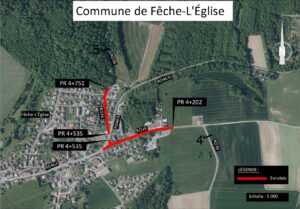 Fêche-l&rsquo;Église : la RD 36 en travaux du 29 juin au 3 juillet