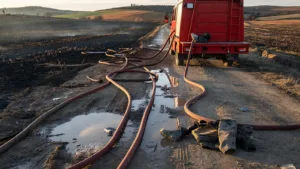 Feu de récolte à Auge (Creuse) : 3 hectares brûlés, 23 pompiers mobilisés