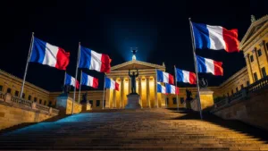 France – Irak : les supporters des Bleus fêtent aux Rocky Steps, un appel à ne pas défier la malédiction