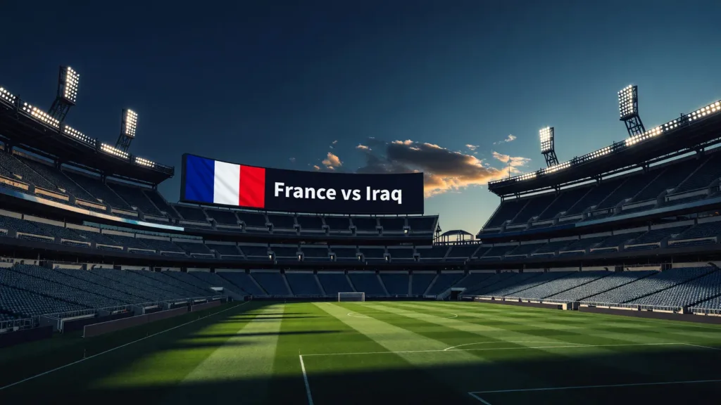 France - Irak : l'heure de la qualification pour les Bleus en Coupe du monde
