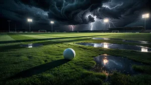 France – Irak : marathon nocturne interrompu par l&rsquo;orage, les Bleus qualifiés