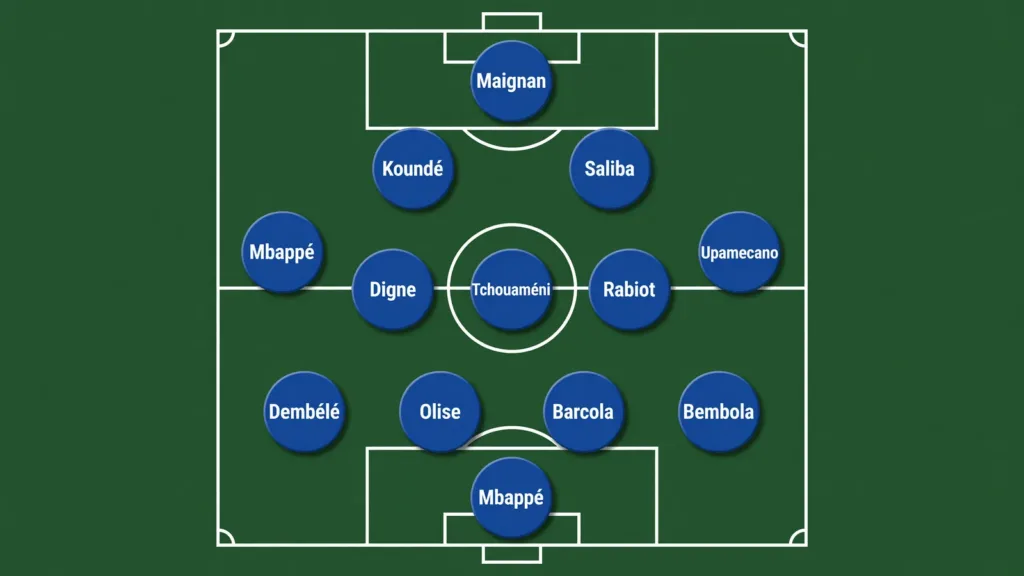 France-Suède : Deschamps aligne un onze offensif pour les 16es de finale de la Coupe du monde