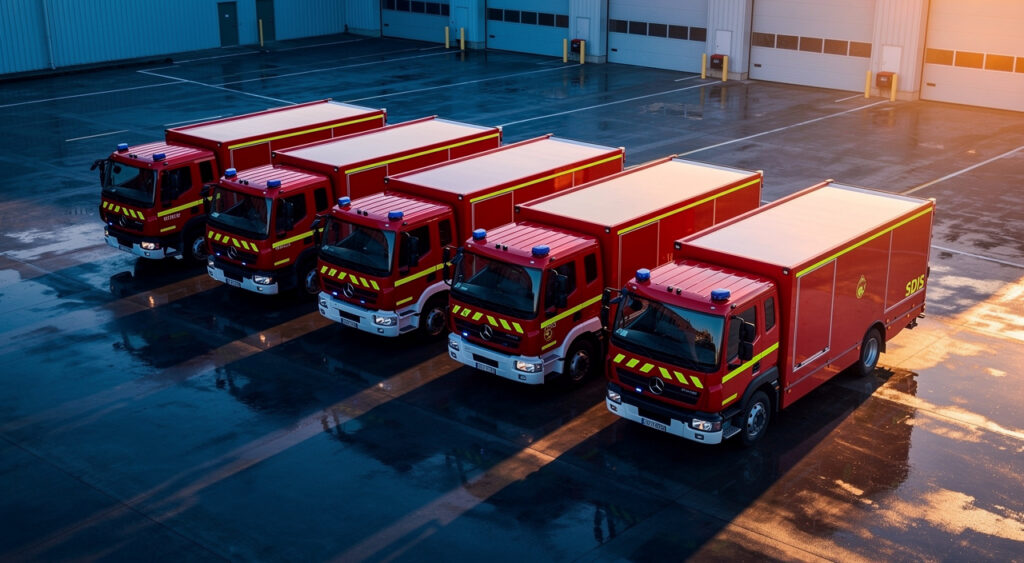 G7 à Évian : 16 pompiers du SDIS71 partis de Mâcon en renfort jusqu'à jeudi