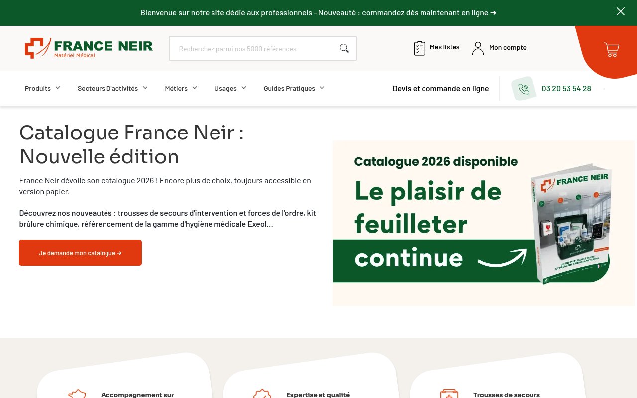 Apercu du site France Neir
