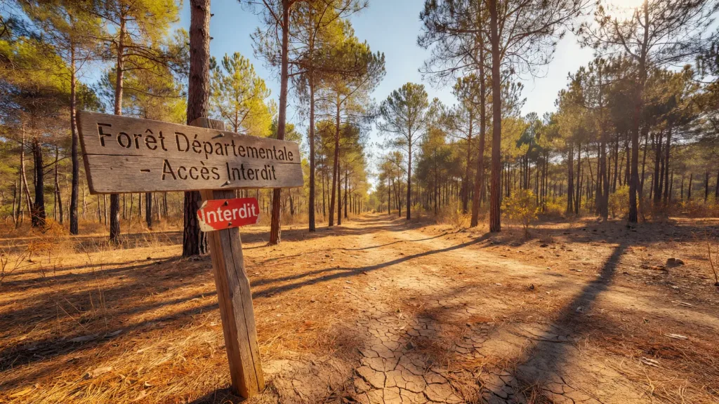 Gers : les massifs forestiers départementaux fermés jusqu'au 29 juin en raison du risque incendie