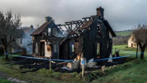 Gironde : enquête pour tentative d&rsquo;assassinat après l&rsquo;incendie d&rsquo;une maison à Saint-Denis-de-Pile