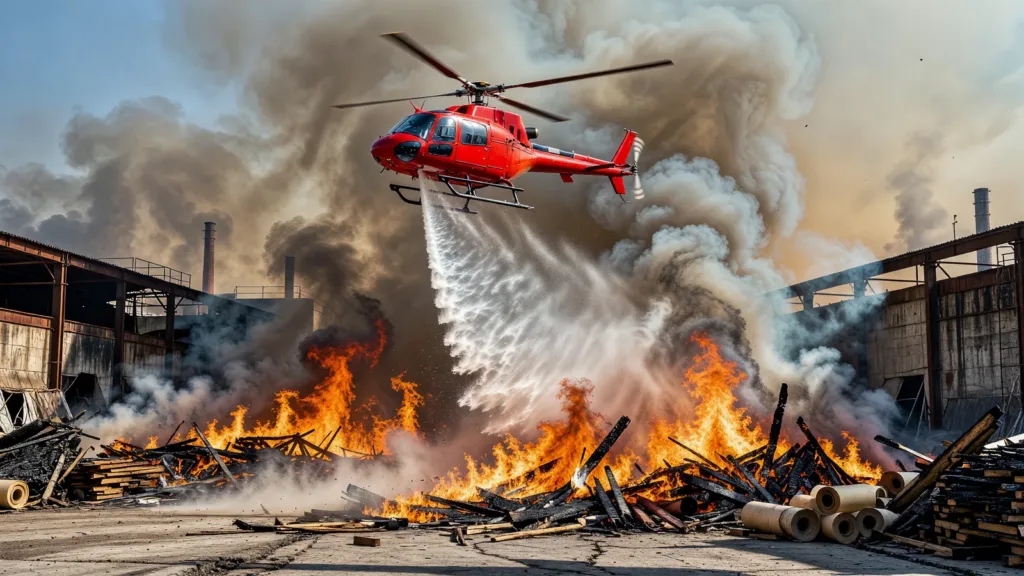 Gironde : un important incendie mobilise les pompiers à l'usine Smurfit de Biganos