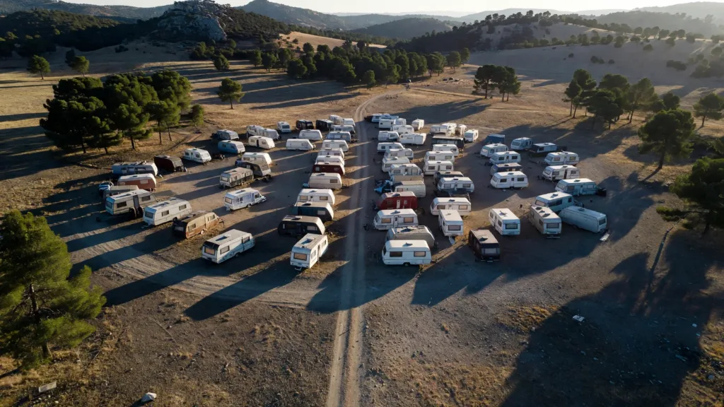 Grimaud : évacuation de 121 caravanes illégales, 115 gendarmes mobilisés