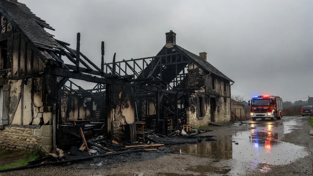 Gruson : le restaurant L'Arbre, mythique lieu de Paris-Roubaix, ravagé par un incendie