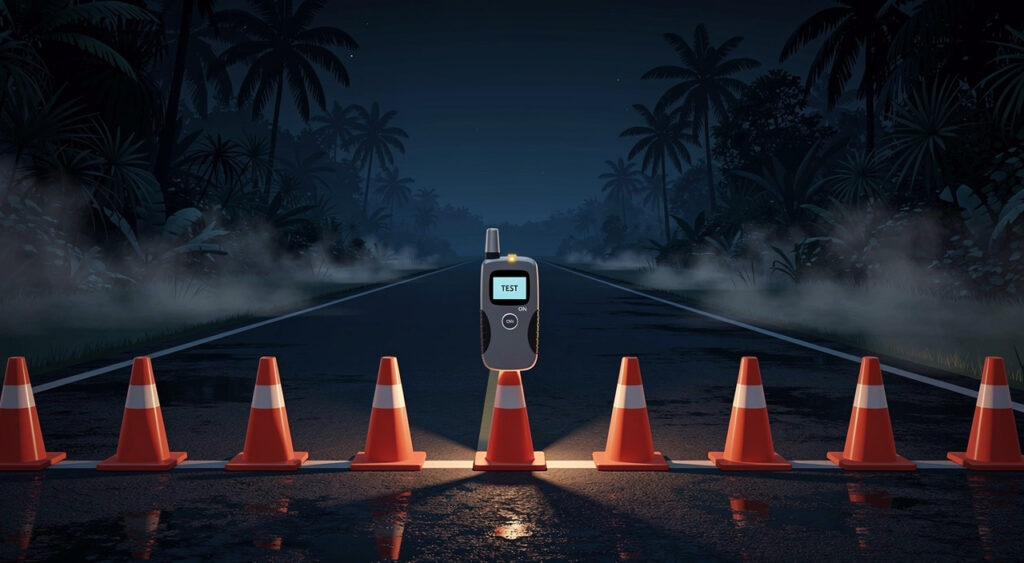 Guyane : 12 suspensions de permis en une semaine, 223 depuis janvier