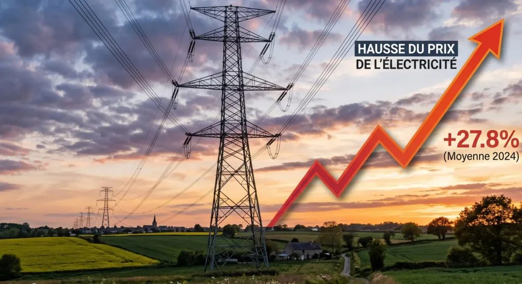 Hausse du TURPE et facture d electricite au 1er aout 2026