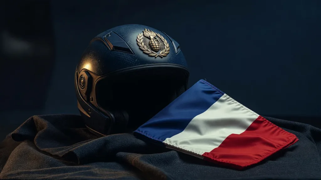 Hommage officiel au gendarme Gwenaël Raffoux, mort en mission lors du G7 en Haute-Savoie
