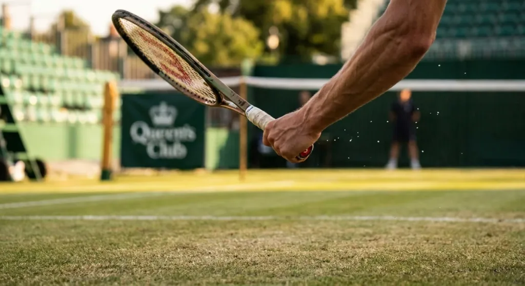 Humbert-Medjedovic en 8es : la machine à aces à l'épreuve du Queen's