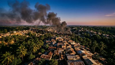 Incendie à Bandrajou : une habitation détruite, famille de 8 relogée