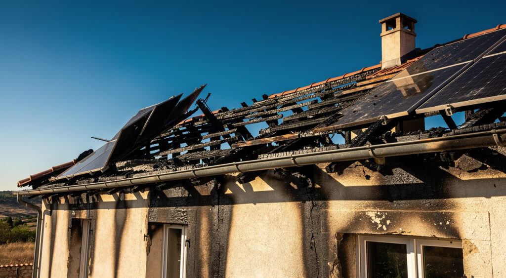 Incendie à Fronton : feu sur panneaux solaires, une femme secourue
