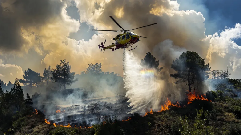 Incendie à La Cadière-d'Azur : 10 voitures détruites, un hectare de forêt brûlé