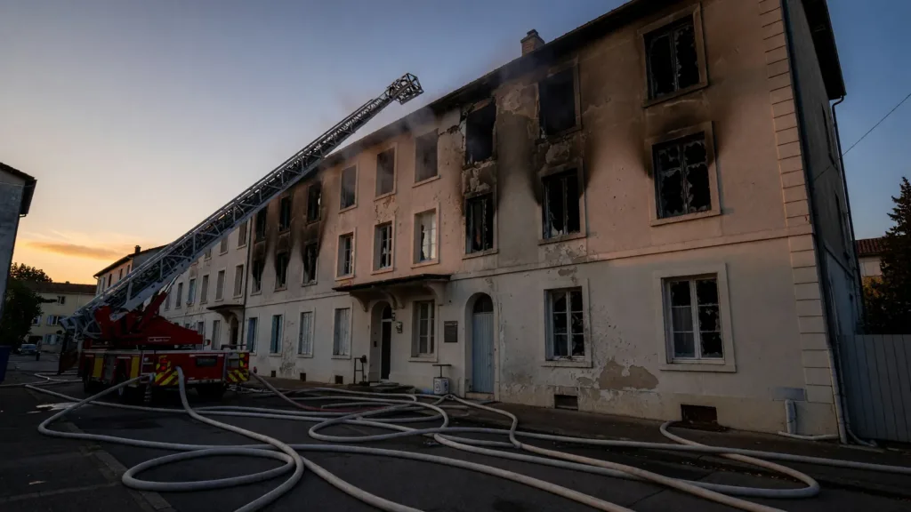 Incendie à La Salvetat-Saint-Gilles : 60 habitants évacués, un nourrisson pris en charge