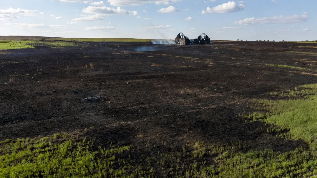 Incendie à Millac : 30 hectares détruits et lourd bilan agricole, le Département salue la coopération