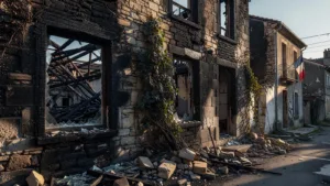 Incendie à Septfonds : un octogénaire brûlé après avoir oublié une poêle d’huile, maison du XIXe siècle détruite