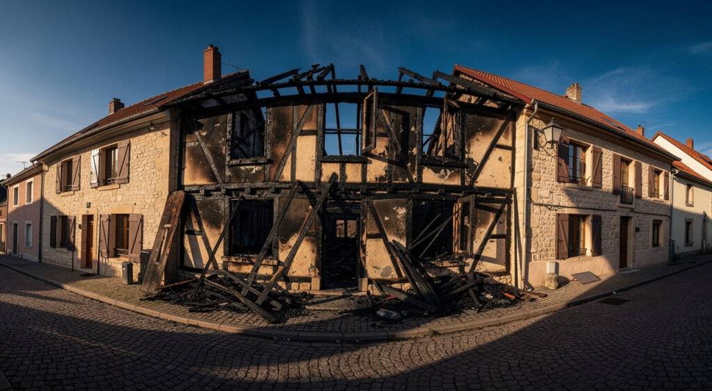 Incendie à Sewen : une maison détruite, trois personnes secourues, 45 pompiers mobilisés