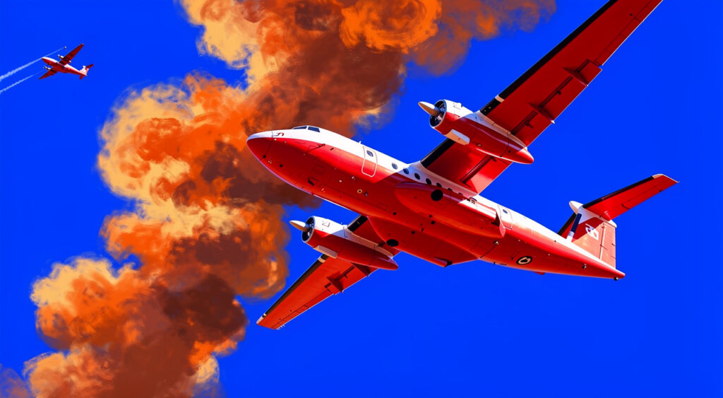Incendie à Villeneuve-lès-Avignon : Canadair, hélicoptère et 28 pompiers du SDIS84 mobilisés