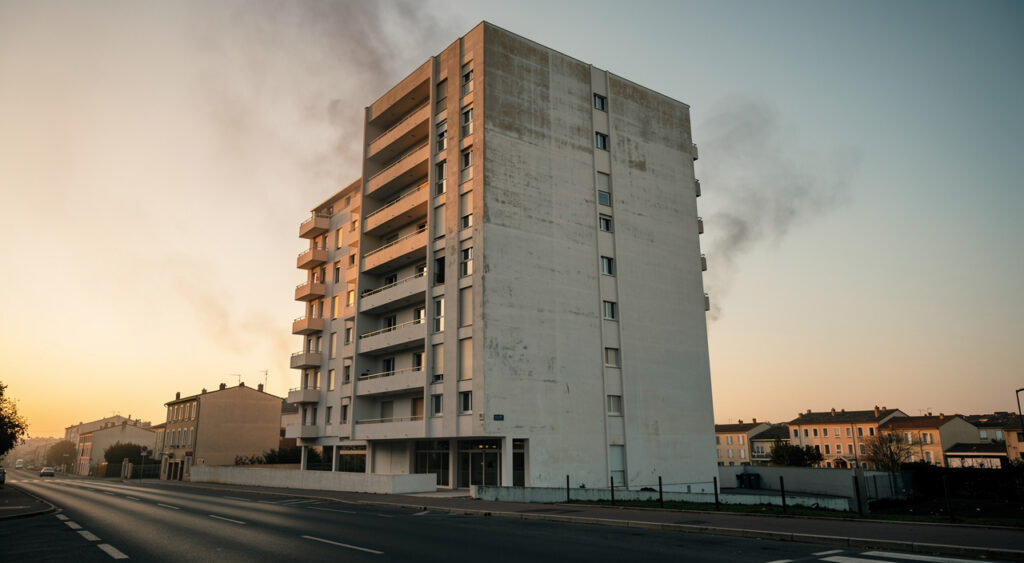 Incendie au 13e étage de la résidence Le Panoramic à Toulon : un habitant intoxiqué