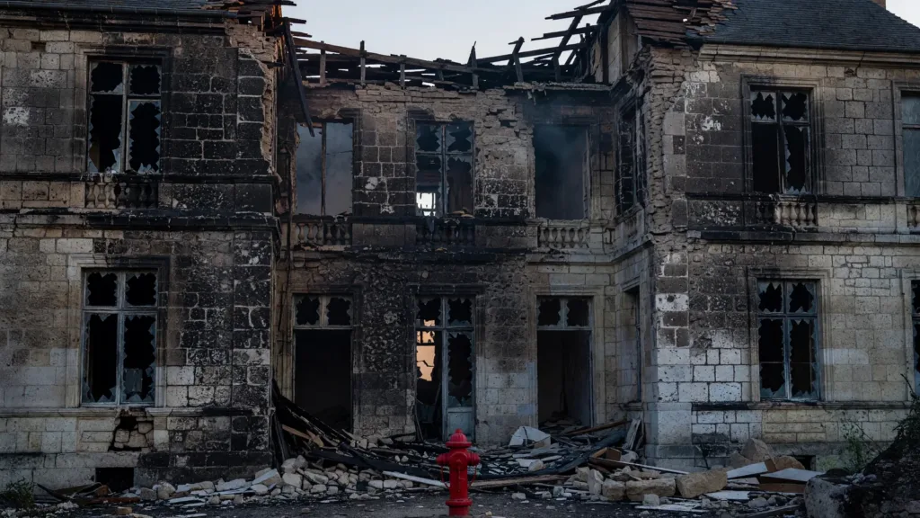 Incendie au château de Divonne-les-Bains : 74 pompiers mobilisés, le monument historique gravement touché
