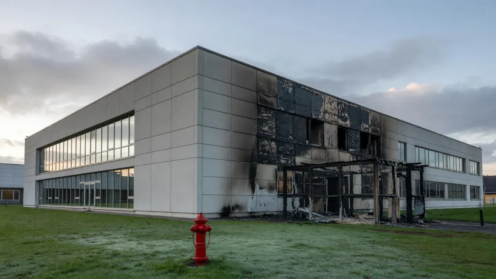 Incendie au gymnase d'Ingré : 50 pompiers mobilisés, le site fermé temporairement