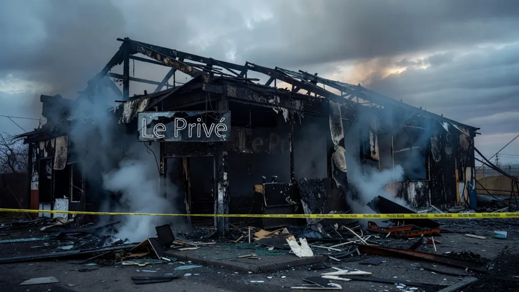 Incendie de la discothèque Le Privé à Moulins-lès-Metz : explosions de gaz et piste criminelle