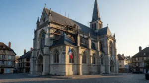 Incendie de l’église de Cernay : un enfant de 11 ans suspecté d’avoir allumé le feu avec une bougie