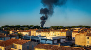 Incendie de palettes au Super U de Pierrefeu-du-Var : deux employés hospitalisés