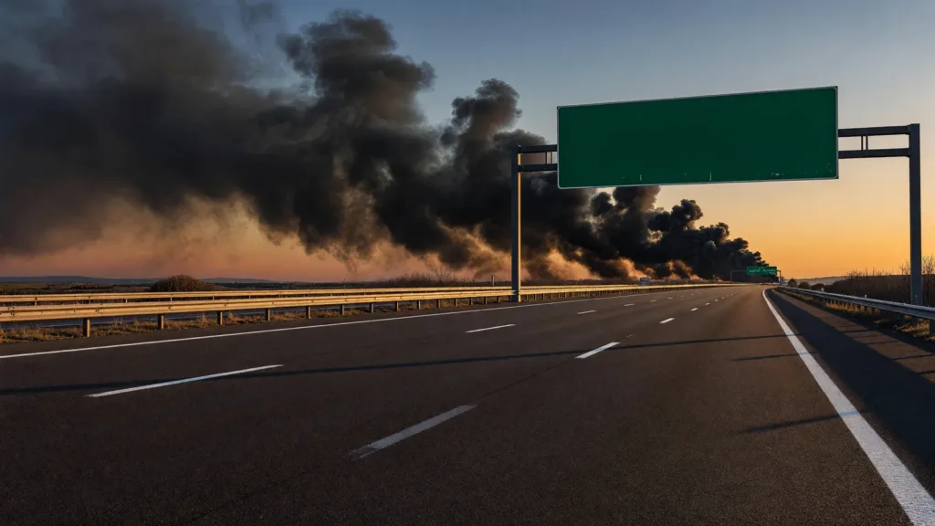 Incendie d'un poids-lourd sur l'aire de La Forêt (A36) à Phaffans : pas de blessé