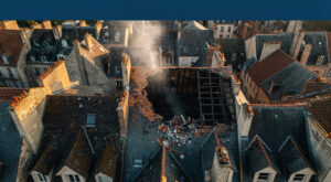 Incendie rue Basse du Château à Chambéry : 70 pompiers mobilisés, feu maîtrisé