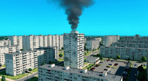 Incendie rue Joséphine Baker à Nice : 28 pompiers mobilisés, trois personnes incommodées