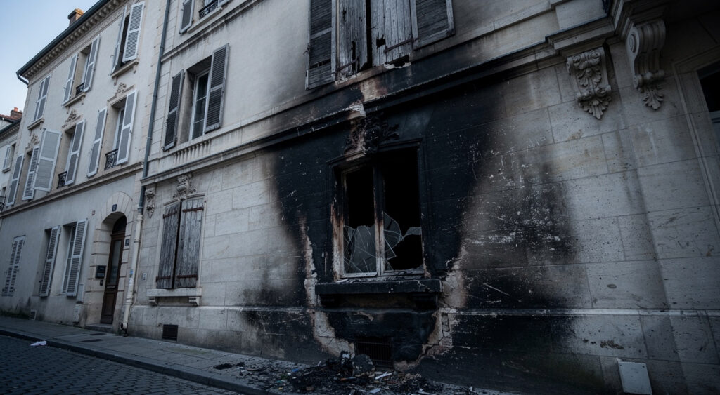 Incendie rue Mascoutou à Cahors : un appartement ravagé, 24 pompiers mobilisés