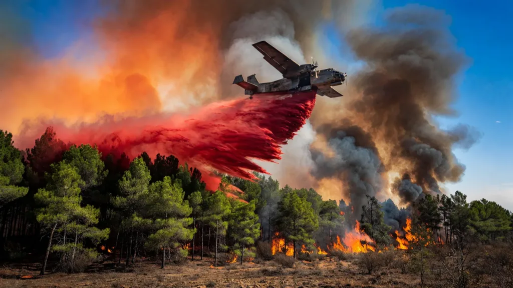 Incendies en série en Haute-Garonne : un avion bombardier d'eau déployé, le département en vigilance rouge