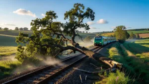Incident résolu : arbre sur les voies à Bueil, circulation rétablie entre Mantes-la-Jolie et Évreux