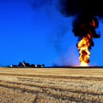 Indre : 40 pompiers pour un feu de récolte à Tilly, 15 ha brûlés