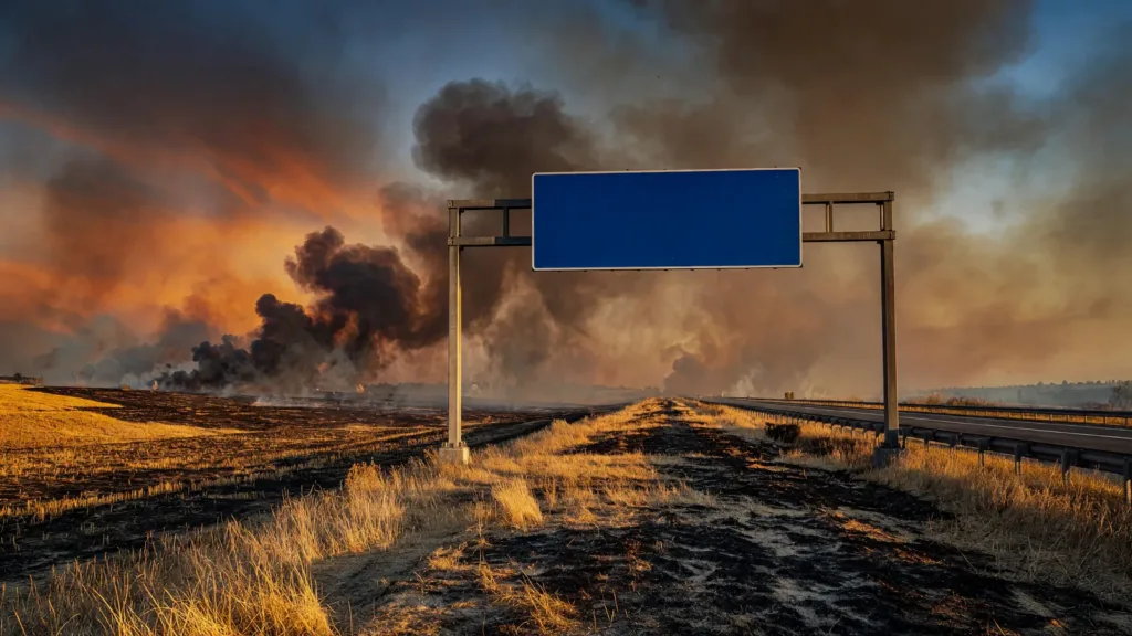 Indre-et-Loire : 4,5 hectares de végétation détruits par un incendie en bordure de l'A10