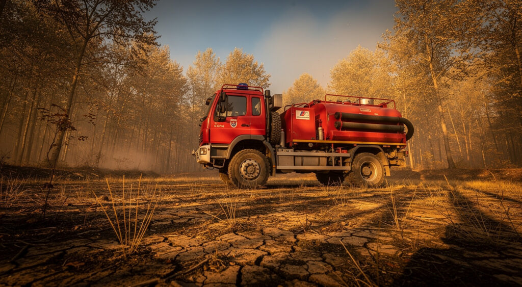 Indre-et-Loire : 9 interventions feux d'espaces naturels en huit jours, le SDIS 37 en alerte