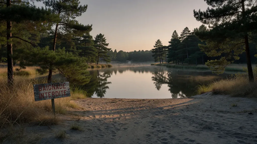 Indre-et-Loire : un homme de 28 ans se noie dans le lac d'Hommes en pleine canicule