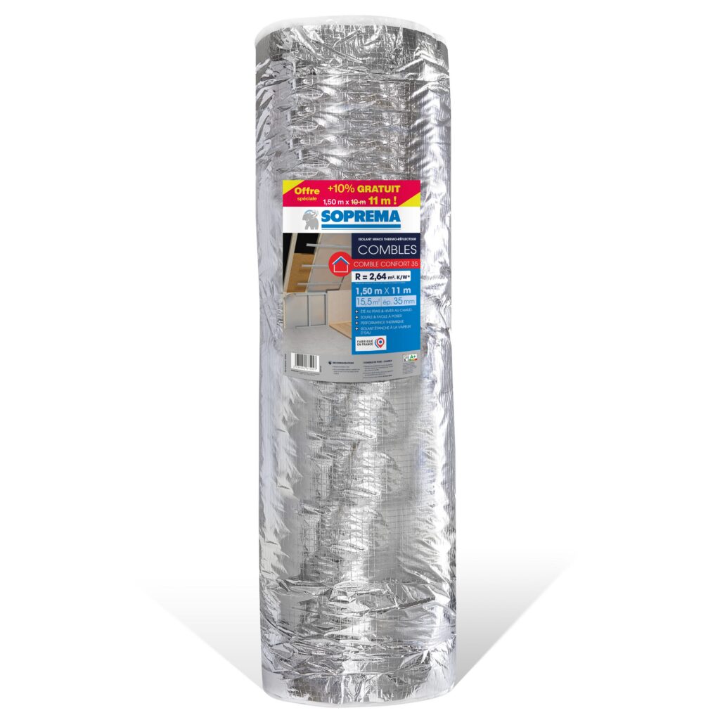 Isolant mince Comble Confort 35mm